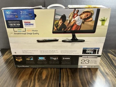 Samsung Syncmaster T23A350 23” Full HD Combo LED TV & PC Monitor HDMI DVI USB - Image 1 of 4