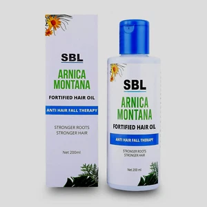 SBL Arnica Montana Fortified Hair Oil - Anti Hair Fall, Falling of Hair (100ML) - Picture 1 of 6