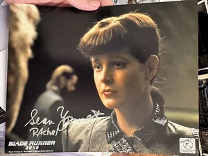 Foto certificada firmada 8x10 certificado de autenticidad Sean Young Blade Runner - Imagen 1 de 3