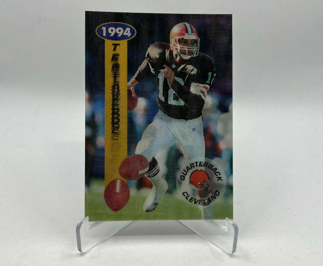 1994 Pinnacle Sportflics 2000 Holo VINNY TESTAVERDE !! Browns #81 !!