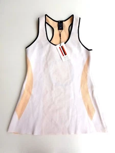 P.E Nation Women's Designer Optic White Backswing Dress - Size XL - RRP $229 - Picture 1 of 9