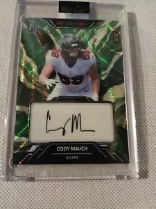 2023 CODY MAUCH WILD CARD CROMATA AUTOGRAFATA AUTO ROOKIE CARD RC/12 BUCCANEERS - Foto 1 di 3