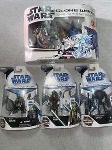 Star Wars Clone Wars Commemorative DVD Collection Rare Figures Bundle R3-S6 Kit - Picture 1 of 5
