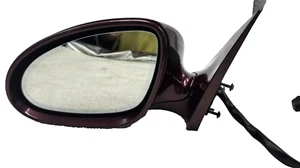 2007-09 Mercedes 221 S550 Left Door Mirror Driver Side View Burgundy - Picture 1 of 16