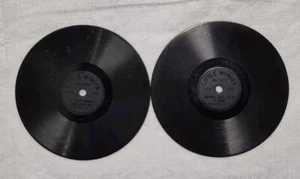 UNKNOWN Soprano Solo 78 rpm Little Wonder #s 204-205 5.5" 1 Sided Record Lot Vtg - Picture 1 of 3