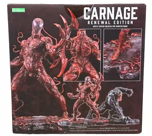 Estatua KOTOBUKIYA Marvel Universe CARNAGE Renovación Edición ArtFX+ - Imagen 1 de 8
