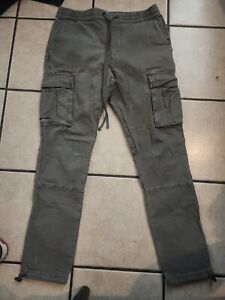 pacsun cargo pants Size medium Green Draw Sring
