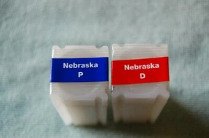 2006 P & D Nebraska State Quarter Rolls, Stempelglanz, ungeöffnet mit COA - Bild 1 von 2