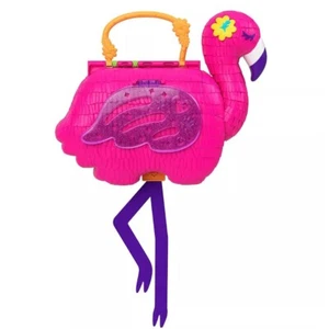 Juego de Fiesta Flamenco Polly Pocket con 2 Muñecas y 26 Accesorios Sorpresa, Compacto - Imagen 1 de 6