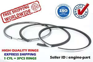 Piston rings set 83mm for Audi A4 A6 A8Tdi Asb Bkn BSG Bng BPP VW 2.7/3.0 - Picture 1 of 6