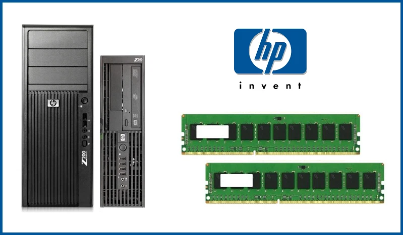 8GB -2x4GB DDR3 ECC Memory Ram Upgrade for the HP Z210 Tower/SFF Workstation PC - Image 1 of 1