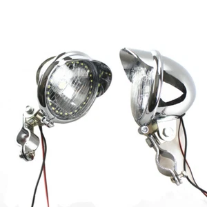 LED Moto passaggio Fendinebbia Driving Spot Light Montare supporto morsetto ATV - Picture 1 of 8