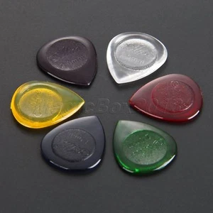 6 x (Größe XL) Alice Waterdrop Jazz-Gitarrenplektren - Elektro- & Akustikgitarren-Plektren - Bild 1 von 3