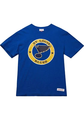 Nova camiseta masculina Mitchell & Ness NHL St Louis Blues Legendary Slub. - Imagem 1 de 4
