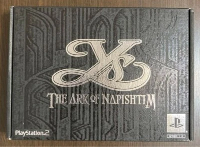 PS2 Ys The Ark of Napishtim Limited Box w/ Pocket watch Japan PlayStation2 used - Image 1 of 4