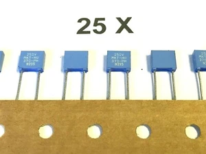 10nF, 0,01uF, 250V, RM5, Kondensator, MKT370, VISHAY, BFC237048103, 25 Stück - Bild 1 von 3