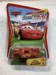 Disney Pixar Cars RaceORama series Cactus Lightning McQueen #6 Mattel 2009 New - Picture 1 of 22