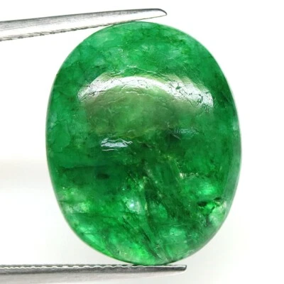 Esmeralda verde natural Shola genuina de 14,56 quilates de Zambia Foto 1 de 3