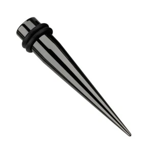 Dehnungsstab Expander Stab Ohr Piercing Flesh Tunnel Schwarz Stahl 2mm !! Neu !! - Bild 1 von 1