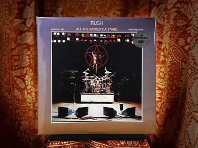 SEALED All the World's a Stage Rush 180G vinyl AUDIOPHILE - Image 1 of 3