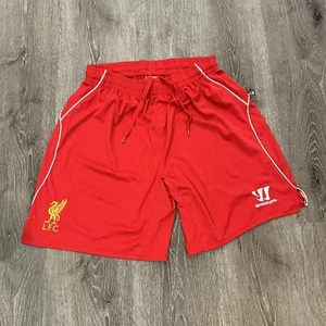 Warrior Liverpool LFC Soccer Athletic Red Shorts Size Men’s Medium - Picture 1 of 5