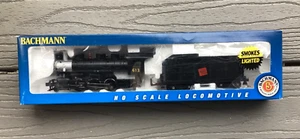 BACHMANN 1/87 HO SCALE CN PRAIRIE 2-6-2 & TENDER W/ SMOKE # 613 ITEM # 51524 F/S - Picture 1 of 13