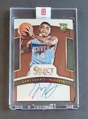 Pepitas seladas no cartão Gary Harris 2014-15 Select cobre controle remoto automático #26/49 novato - Imagem 1 de 4