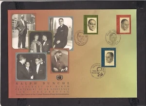 UN large 2003 FDC combination offices - Picture 1 of 1