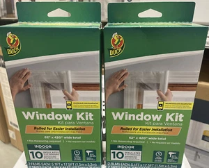 Duck Indoor Window Insulation Kit - 2 Boxes - See Pics & Description - Picture 1 of 5