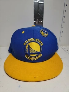 golden state warriors new era hat with snap back and medallion - Picture 1 of 8