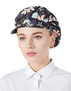 3pcs Unisex Chef Hat Elastic Chef Cap Kitchen Baking Cooking Hat for Men Wome... - Picture 1 of 6