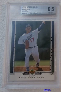 2002 UPPER DECK UD Plus #UD69- Kazuhisa Ishii Pr: 0897/1125 BGS 8.5 - Picture 1 of 2