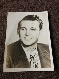 ALLAN JONES ORIGINAL VINTAGE AUTOGRAPH ACTOR JACK JONES DAD FREE POSTAGE - Imagen 1 de 1
