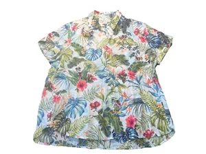 tommy bahama Disney Hawaiian Mickey Mouse Limited 100% Leinen Small Damen - Bild 1 von 8