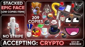 ✨STACKED ROBLOX EPIC FACE | BRINSOP | CLASSIC PUMPKIN | SAFE ✨