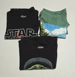 Kids Star Wars Shirts Lot of 3, Size Large - Picture 1 of 10