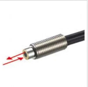 Keyence FU-6F Reflective Fiber Unit, Fiber Optic Sensor, M6 Barrel, 2M Cable L - Picture 1 of 1