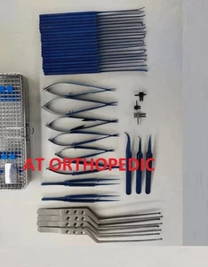 Kit de instrumentos de microcirugía alemán S.S conjunto de instrumentos de cirugía neuroquirúrgica - Imagen 1 de 4