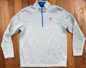 Pullover Nike Therma Golf Performance Chicago Cubs béisbol 1/4 cremallera para hombre GRANDE - Imagen 1 de 5