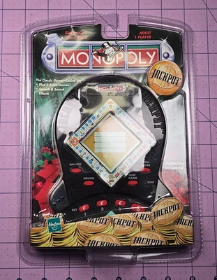 NEW VINTAGE Monopoly Jackpot 1999 Hasbro Electronic Handheld Game - Image 1 of 3