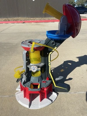 Nickelodeon Paw Patrol Mighty Pups Super Paws Lookout Tower ONLY Playset Working - Image 1 of 4