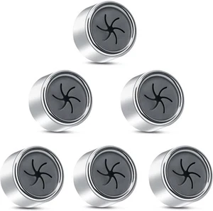 Alyvisun 6Pcs Colgador Adhesivo Trapos Cocina, Reutilizable 6pcs, Silver - Imagen 1 de 7