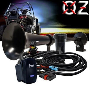 Trumpet Air Horn Kit Pulse Plug Power Busbar Wire Harness Polaris RZR Pro XP ADV - Foto 1 di 6