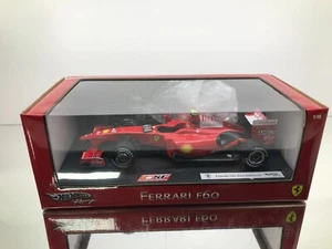 HOTWHEELS P9965 FERRARI F60 2009 #4 +RAIKKONEN FIGURE -1:18- HIGH QUALITY IN BOX - Imagen 1 de 14