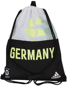 adidas Team Germany Gymbag Sportbeutel Turnbeutel Tasche Rucksack Deutschland - Bild 1 von 5