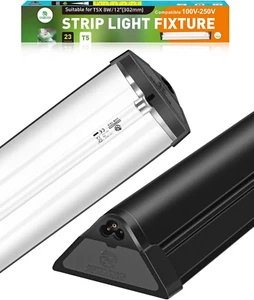 T5 UVB Lampe Terrarium, Reptilien Lampe 8W UVA UVB 10.0, T5 UV Leuchtstoffröhre - Bild 1 von 9