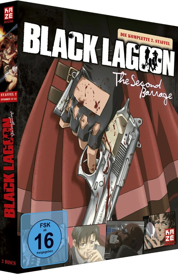 Black Lagoon - Staffel 2 - Gesamtausgabe - DVD - NEU - Bild 1 von 1