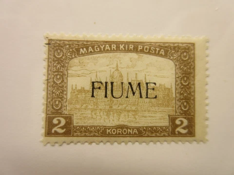 FIUME Scott 17 MINT NEVER HINGED Cat $12 Cover