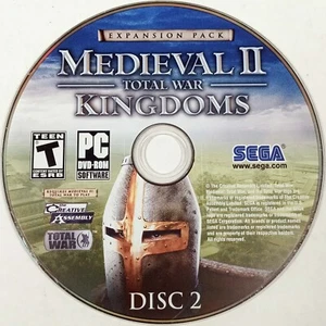 Medieval II: Total War Gold Edition (PC Game, 2006) Disc 2 ONLY - Picture 1 of 1