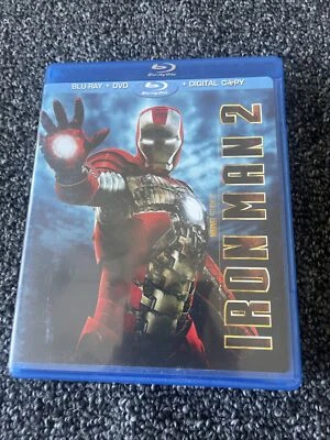 Iron Man 2 Blu-ray 2 disc no DVD disc Marvel Studios Movie Special Features Disc - Image 1 of 4